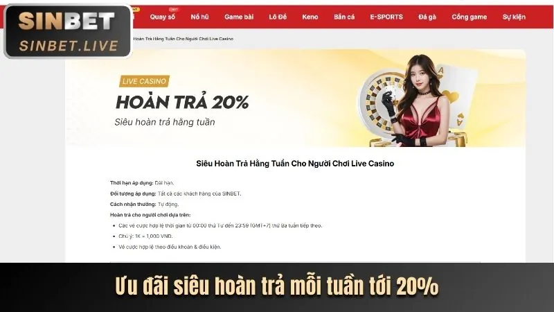 Đa dạng trò chơi bài Baccarat Roulette trong live casino online